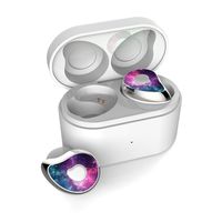 Wireless Earbuds,Bluetooth 5.0 Headphones Wireless Earbuds Headphones 3D Stereo Sound Earphones Bluetooth Wireless with Mic for Travel/Work/Music Auto Paring Technology Se6 (Star Purple)