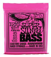 Ernie Ball 2834 Super-Slinky Electric Bass Guitar Strings (45 - 100)