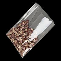 Ericotry 100x Clear Flat Cellophane Treat Bag 6x9 inch(1.2mil) Gift Basket Supplies Good for Snacks Bakery Cookies Candies