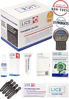 Official LICE.ORG Complete Lice Kit - Head Lice Treatment Kit with 31 Products to Quarantine, Prep and Manage A Lice Incident. Non-Toxic and Pesticide Free