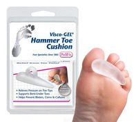 PACK OF 3 EACH - Hammer Toe Cushion Visco-Gel Medium Left