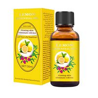 Angmile Lemon Essential Body Massage Oil Moisturizng Skin Body Care Reduce Stress Relaxing Massage SPA Oil 30ml