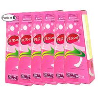 Purest Cotton Thong-Pantiliners (20 Pads) (Pack of 6)