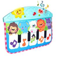 Ugthe Baby Toys Cartoon Animal Baby Music Mat Piano Keyboard Carpet Blanket Early Education Toy