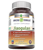 Amazing Formulas Jiaogulan 4100mg Veggie Capsules (Non-GMO) -Supports Healthy Immune System* -Support Energy Production & Endurance* -Boosts Mental Clarity* (100 Count)