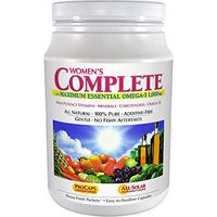 Andrew Lessman Multivitamin - Women's Complete with Maximum Essential Omega-3 1000 mg 30 Packets – 30+ High Potencies of All Nutrients, Essential Vitamins, Minerals & Carotenoids. No Additives