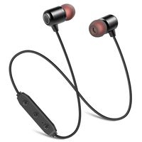 Wireless Bluetooth Headphones, HD Stereo Sweatproof Earbuds Gym Running Workout Noise Cancelling Headsets, Wireless Sports Earphones