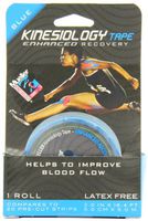 Mueller Sports Medicine Kinesiology Tape, Blue, 3.8 Ounce