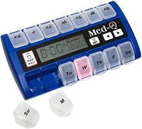 MED-Q Digital Pill Box, Single Beep Alarm and LED Alert