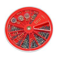 250pc Micro-Screw Assortment for Eyeglasses, Watch & Jewelry Repair