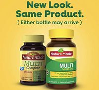 Nature Made Multi Complete with Iron 130 Tablets (PACK OF 2) by Nature Made