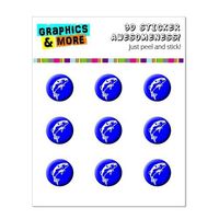 Graphics and More Fish Fishing Jumping Bass Home Button Stickers Fits Apple iPhone 4/4S/5/5C/5S, iPad, iPod Touch - Non-Retail Packaging - Clear