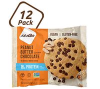 NuGo Protein Cookie, Peanut Butter Chocolate, 16g Vegan Protein, Gluten Free, Soy Free, 12 Count, 3.53 OZ