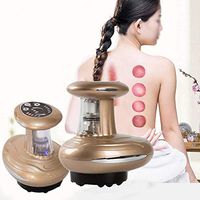Hand-held Home SPA Vacuum Guasha Scraping Thermal Therapy Anti Cellulite Body Slimming Massager Tool, Relieves Muscle