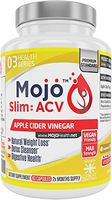 MOJO™ SLIM - Apple Cider Vinegar | High Strength Capsules For Healthy Diet & Weight Loss | Blood Sugar, Digestion & Detox Support | Natural Formula | Suitable for Vegetarians | Vegan Supplement + Mone