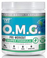 OMG Preworkout with Organic Caffeine and Creatine for Men and Women | Electrolytes and Stevia | Boost Energy, Stamina, Mental Clarity and Focus