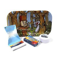 Elements Artesano 1 1/4 Rolling Papers with Rolling Tray Nugz Bunny