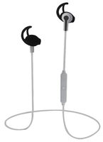 NAXA Electronics NE-973 Performance Bluetooth Wireless Sport Earphones with Built-in Li-Ion Battery, Gray