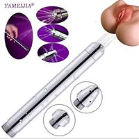 YAMEIJIA 3 Heads Aluminum Enema Shower Enema Anal Pussy Cleansing Bidet Shower Head Female Masturbation Machine Vaginal Wash Gay Anal Sex Toys for Men Women Enemator