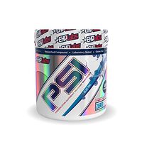 EHPlabs PSI Non-Stimulant Preworkout Blue Raz (300g) Vasodilator Nutrient Delivery Maximizer, Muscle Hydration, Increased Pump - 40 Servings