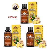 3 Pack Lymphatic Drainage Ginger Oil,SPA Massage Oils Promote Blood Circulation Relieve Muscle Soreness and Swelling