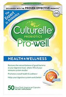Culturelle Pro-Well Daily Probiotic Supplement - Immune Support - With the proven effective Probiotic - 15 Billion CFU - 50 Vegetarian Capsules