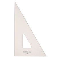 10" Professional Triangle: Topaz, Inking-Edge, 30/60 degree