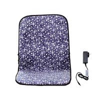 WOOLALA Heating Pad for Home, Adjustable Temp Heated Mat Office Chair Cushion with Heat Therapy for Back Lumbar Hip Thigh, 24V Low Voltage/Washable/Infrared Fast Heat Up