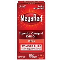 MegaRed 350mg Omega-3 Krill Oil, 60 softgels