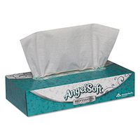 Georgia Pacific 48580BX Premium Facial Tissue, Flat Box, White, 100/Box
