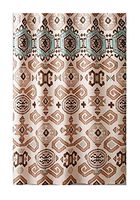 Aztec Fabric Shower Curtain Southwestern Design