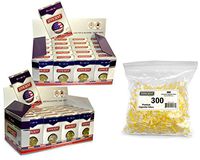 EFFICIENT Cigarette Filters, Filter Tips for Cigarette Smokers 40 Packs (1200 Filters) + 300 Bulk Filters