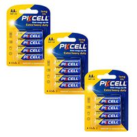 Super Heavy Duty Single use Battery AA R6P for Infrared Forehead Thermometer 12Pcs