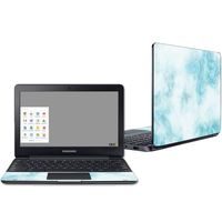 Mightyskins Skin Compatible with Samsung Chromebook 3 11.6" - Blue Marble | Protective, Durable, and Unique Vinyl Decal Wrap Cover | Easy to Apply, Remove, and Change Styles | Made in The USA