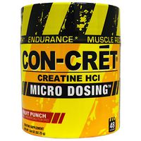 Con-Cret, Creatine HCl, Micro Dosing, Fruit Punch, 1.84 oz (52.25 g) - 2pc