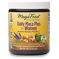 MegaFood, Daily Maca Plus for Women Powder, Helps Maintain Hormonal Balance, Drink Mix Supplement, Gluten Free, Vegan, 1.6 oz (30 Servings)