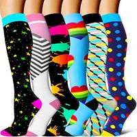 Compression Socks - Compression Sock Women & Men - Best Running, Athletic Sports, Crossfit, Flight Travel