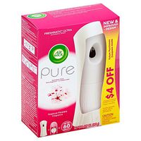 Air Wick Freshmatic Ultra 6.17Oz Starter Kit Pack of 2 (Pure Tropical Flowers)