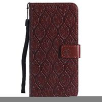 Huawei P20 Pro Case, Lomogo Leather Wallet Case with Kickstand Card Holder Shockproof Flip Case Cover for Huawei P20Pro - LOYYO24139 Brown