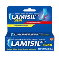 Lamisil AT Full Prescription Strength Antifungal Cream for Athletes Foot, .42 ounce