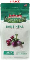 Jobe's Organics Bone Meal Fertilizer, 4 lb (4 lb, Bone Meal (4-Pack))