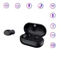 Wireless Headphones,Future Bluetooth Headphones 7-8H Playtime Deep Bass Stereo Sound 15m Bluetooth Range 5.0 True Wireless Earphones Earbuds with Mic,Elegant Portable Charging Case