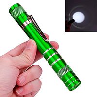 Handheld Flashlights，Lookatool Mini 1200LM High Power Torch Cree Q5 LED Tactical Green AA Lamp Light