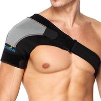 TriLink Shoulder Brace - Shoulder Support with Pressure Pad for Rotator Cuff, Shoulder Pain Relief, Dislocated AC Joint, Labrum Tear, Bursitis, Tendinitis - Neoprene Shoulder Compression Sleeve