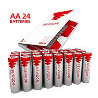Bevigor AA Lithium Batteries, 24Pack Ultimate Lithium Double A Batteries, 1.5V 3000mAh Longer Lasting AA Batteries for Flashlight, Toys, Remote Control, Non-Rechargeable