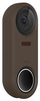elago Silicone Case Designed for Google Nest Hello Doorbell Cover (Dark Brown) - Full Cover Protection, Night Vision Compatible, Durable Material, UV Light Resistant, Easy To Install [Patent Pending]