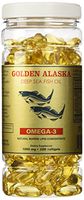 Golden Alaska Deep Sea Fish Oil Omega-3, 1000 Mg, 200 Capsules