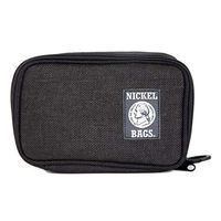 Nickel Bags Pod Key Chain | Herb Accessories Travel Pouch with Padded Interior (Black, 7 in)