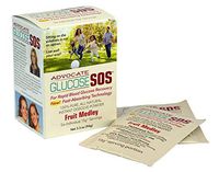 Glucose SOS - Glucose Powder for Low Blood Sugar, Instant Dissolve, Fast Absorbing, All Natural Dextrose, 6 Pack
