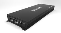 Shark 4500W Super Thin Car Truck Van Amplifier - Slim Design, Monoblock MOSFET Amp, Professional Audio - Model SHKAMP4500D, Black